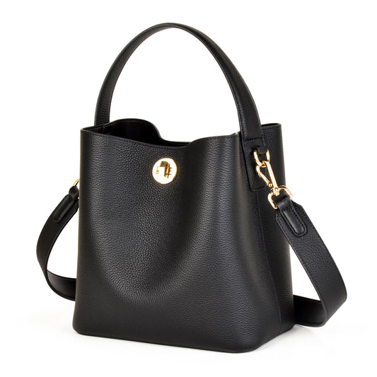 Bucket Bag with Wide Strap
