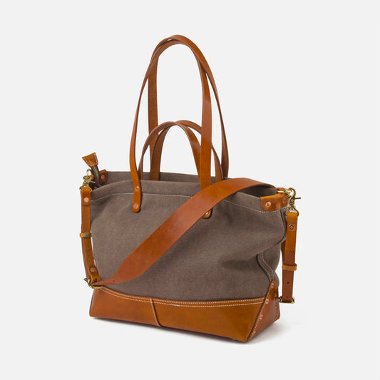 Luxury Vegetable Leather and Canvas Handbags