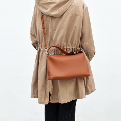 Brown Leather Tote Bag