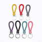 Colorful Woven Leather Key Chain