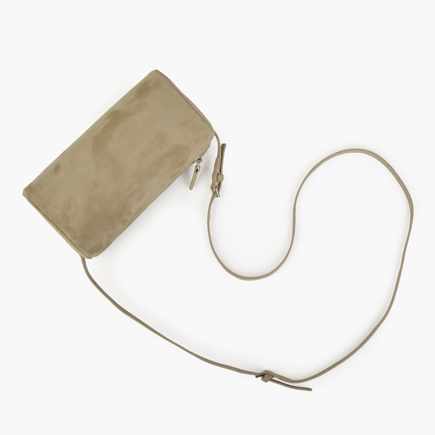 Beige Suede Handbag