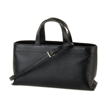 Premium Full Grained Leather Simple Tote Handbag for Women