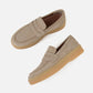 Common Suede Leather Slip-on Loafers