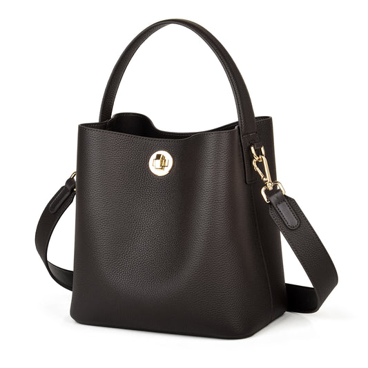 Bucket Bag with Wide Strap