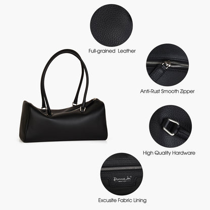 Cylinder Boston Bag, Large Capacity