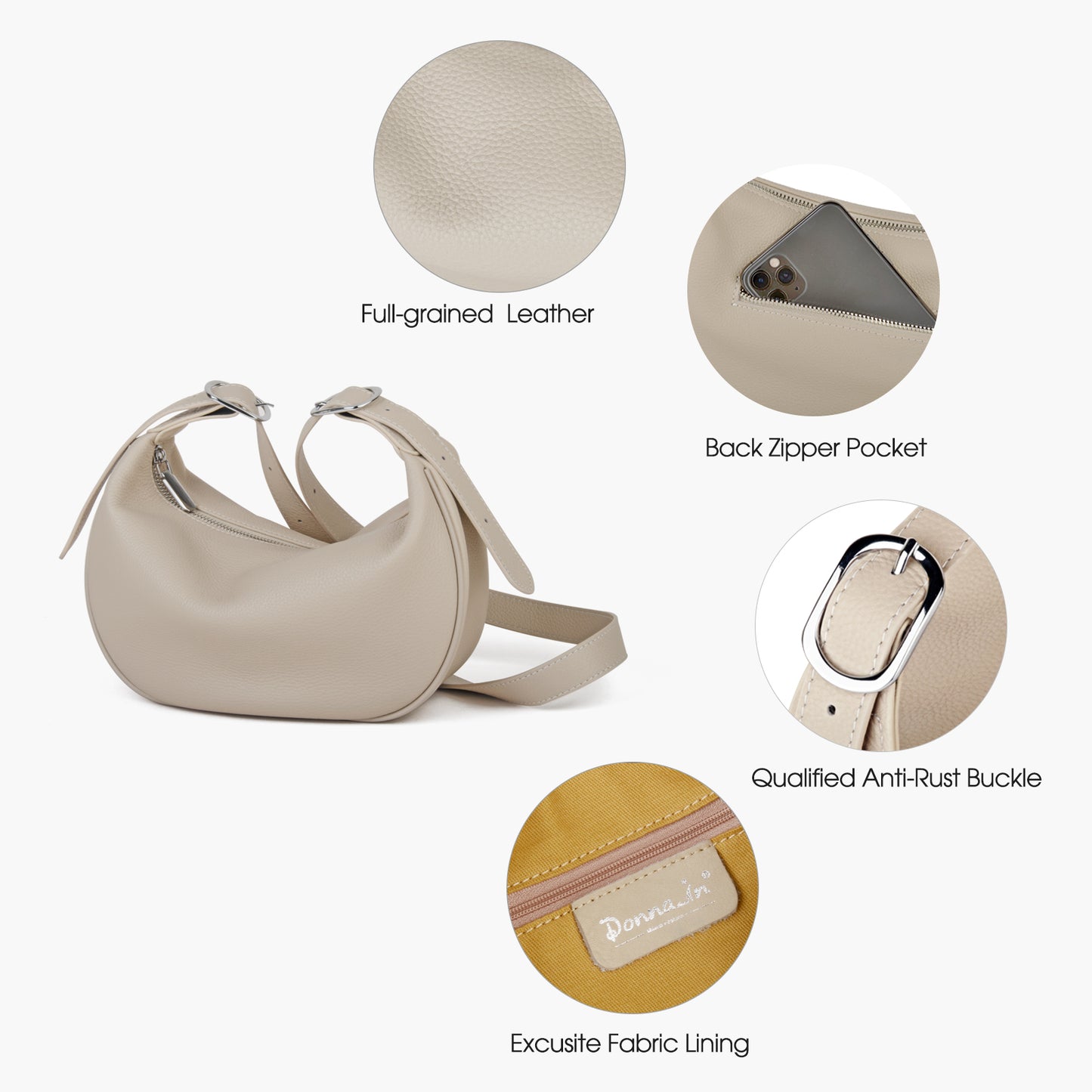 Crescent Shoulder Bag Crossbody