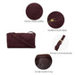 High-quality suede handbag, mini compact women's crossbody bag