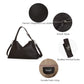 New Genuine Leather Pillow Handbag Simple Crossbody Bag
