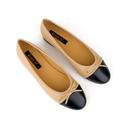 Flat Ballet Real Leather Women Shoes