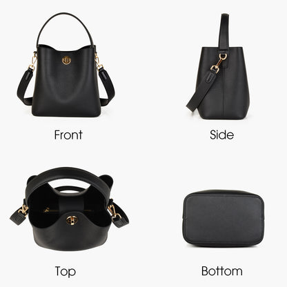 Bucket Bag with Wide Strap