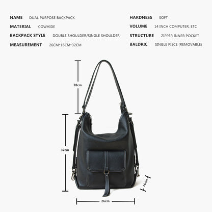 Two-Ways Convertible Backpack