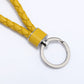 Colorful Woven Leather Key Chain