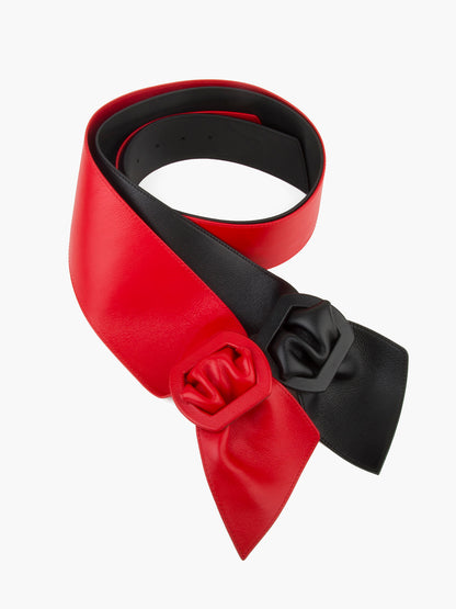 Elegant Soft Real Leather Wide Waist Belt for Dress