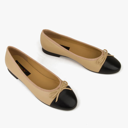 Flat Ballet Real Leather Women Shoes