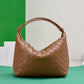 Woven Sheepskin Square Handbags