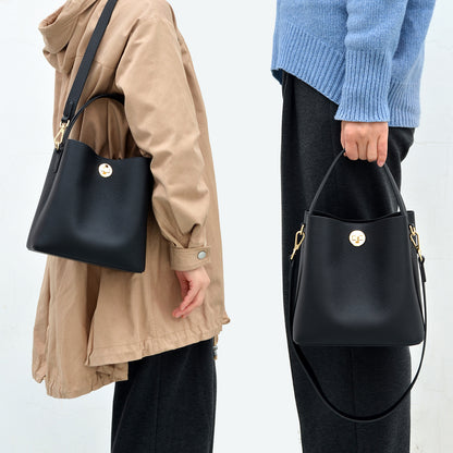 Bucket Bag with Wide Strap