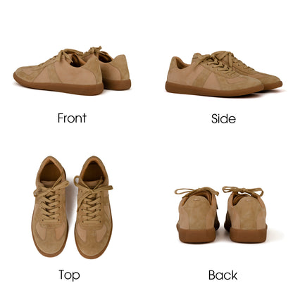 Genuine Leather Casual Sneakers for Women