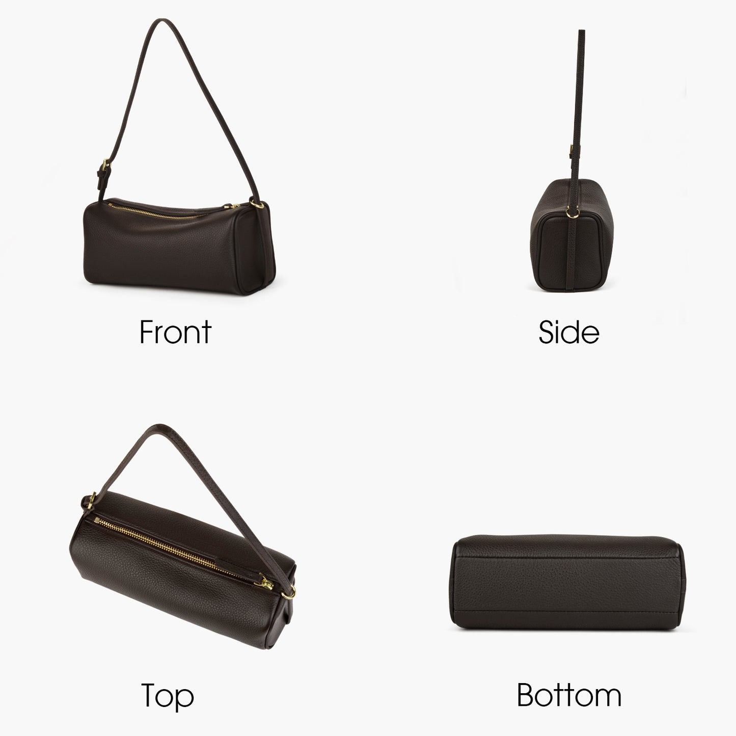 Cylinder Underarm Bag