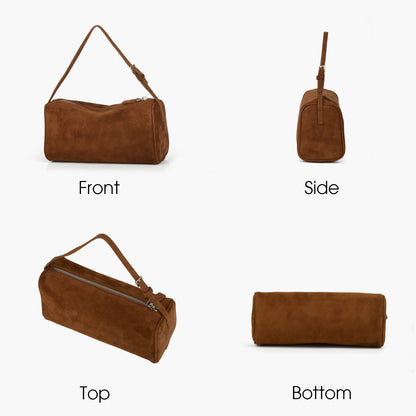 Donnain Suede Mini Handbag Fashionable Women's Crossbody Bag