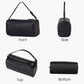 Black high-quality leather women's handbag, simple and lightweight crossbody bag