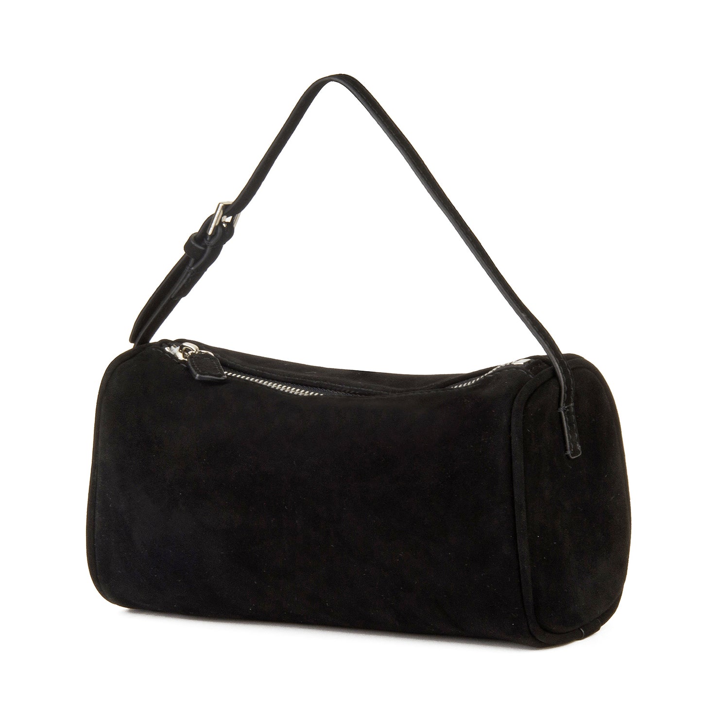 Coffee Suede Mini Crossbody Bags