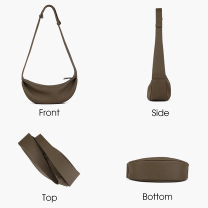 Leather Minimalist Sling Bag