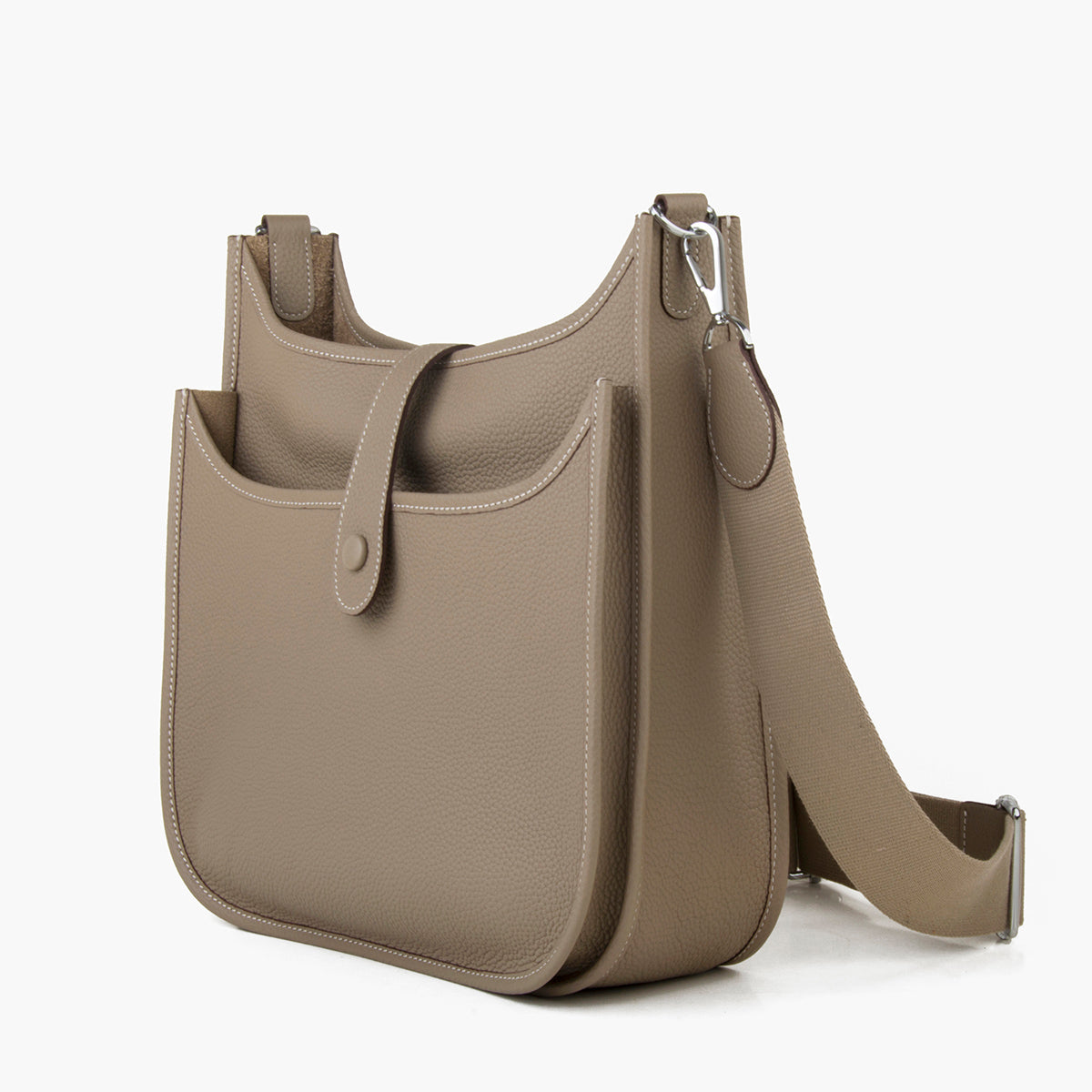 Donnain Fashion Minimalist Genuine Leather Shoulder Bags Crossbody Unisex