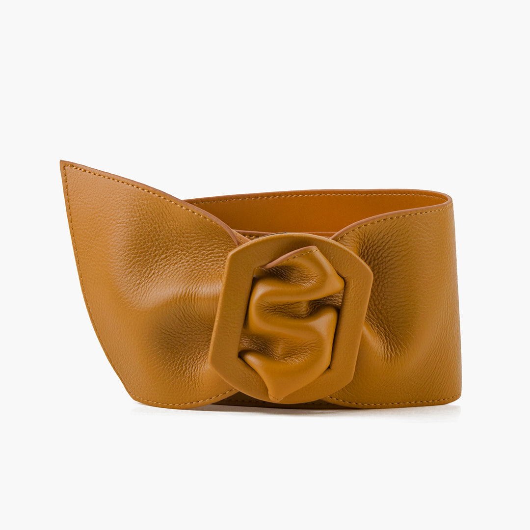 Elegant Soft Real Leather Wide Waist Belt for Dress Donnain Fashion Elegant Soft Real Leather Wide Waist Belt for Dress Donnain Fashion