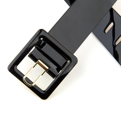 Trendy Patent Leather Women Belts