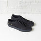 Minimalist Nubuck Leather Flat Sneakers