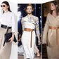 Donnain Sheepskin Women Belt Genuine Leather Soft Wide Knotted Waist Belt High Quality Luxury Fashion Waistband