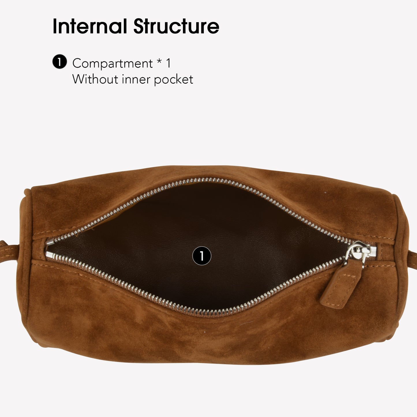 Donnain Suede Mini Handbag Fashionable Women's Crossbody Bag