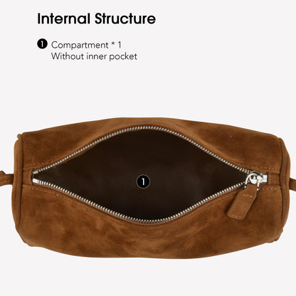 Donnain Suede Mini Handbag Fashionable Women's Crossbody Bag