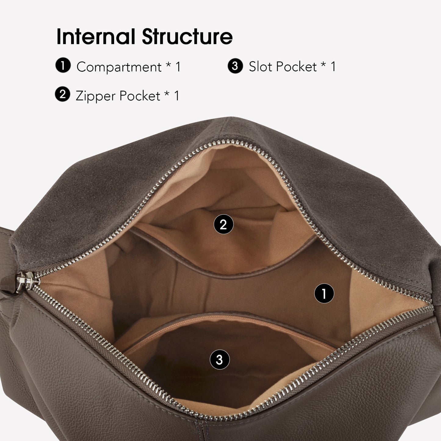 Suede Leather Crossbody Bags for Women, Slouchy Suede Shoulder Bag with Adjustable Wide Strap and Tote Handbag