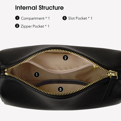 Cylinder Underarm Shoulder Bag Cross-body