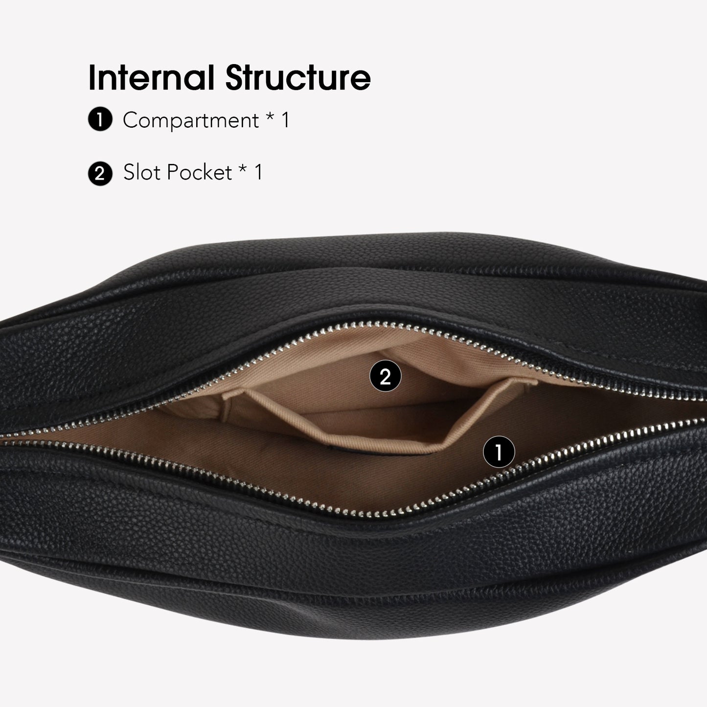 Full-Grain Leather Women's Sling bag