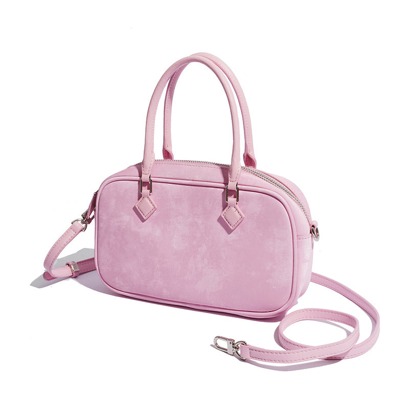 Donnain Satin Leather Handbags