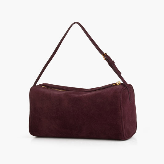 High-quality suede handbag, mini compact women's crossbody bag