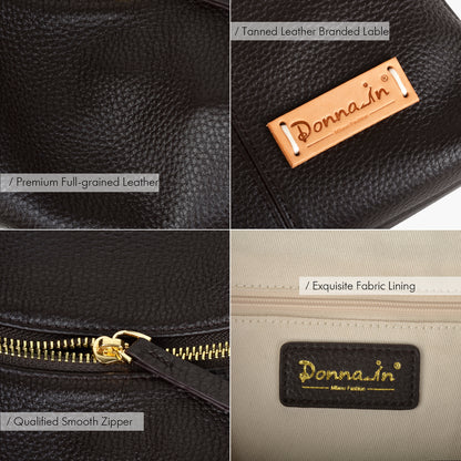 Leather Dumpling Bag
