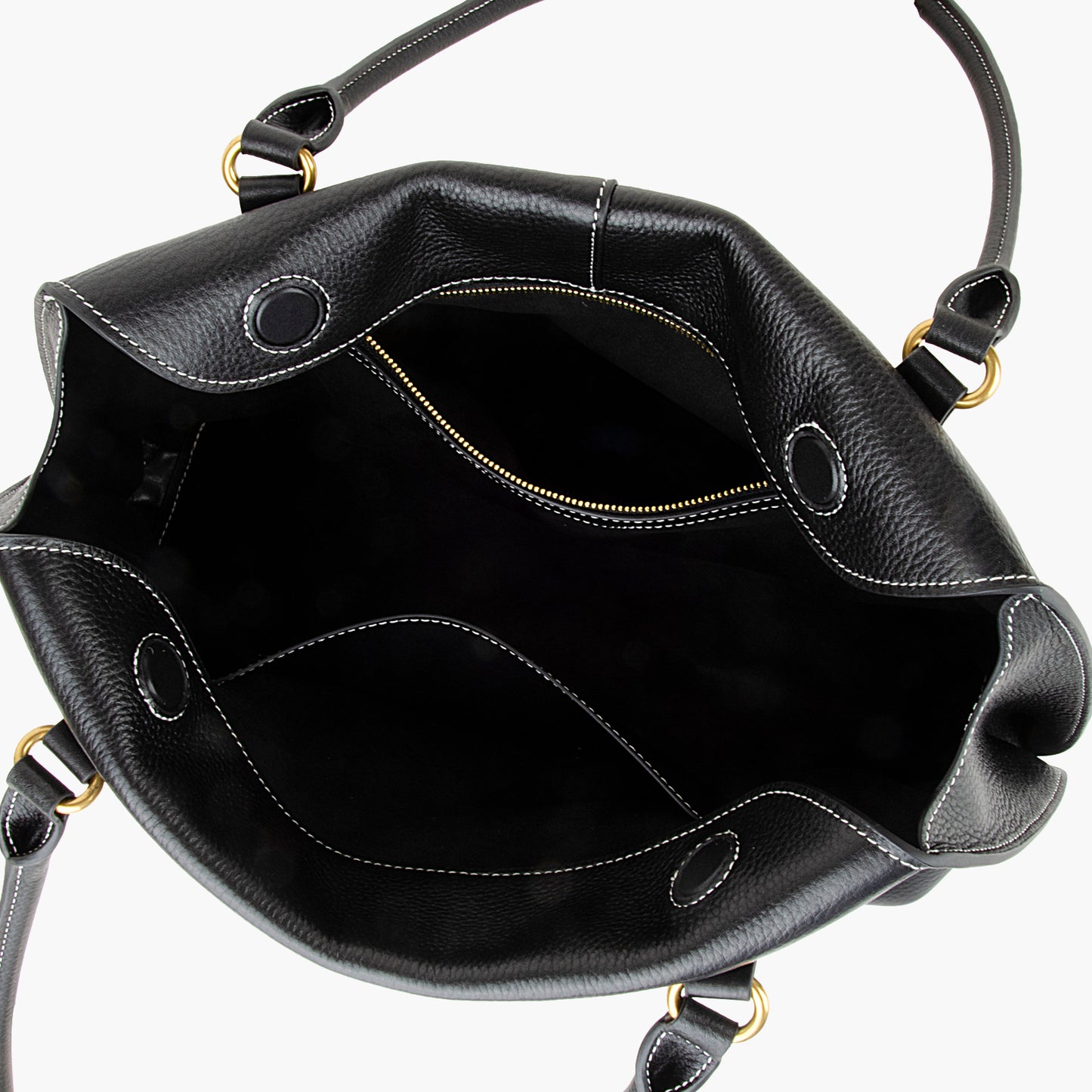 Donnain large full-grain leather cylindrical bag, simple single-shoulder handbag, suitable for commuting (Copy)