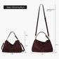 High-quality suede large-capacity women's handbag, premium practical shoulder and crossbody bag
