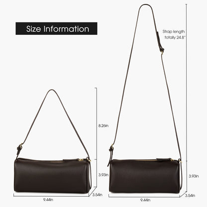 Cylinder Underarm Bag