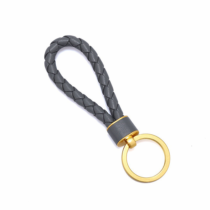 Y2K Colors Woven Leather Key Chain