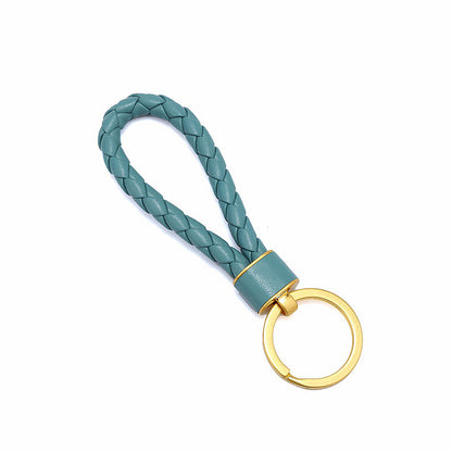 Y2K Colors Woven Leather Key Chain
