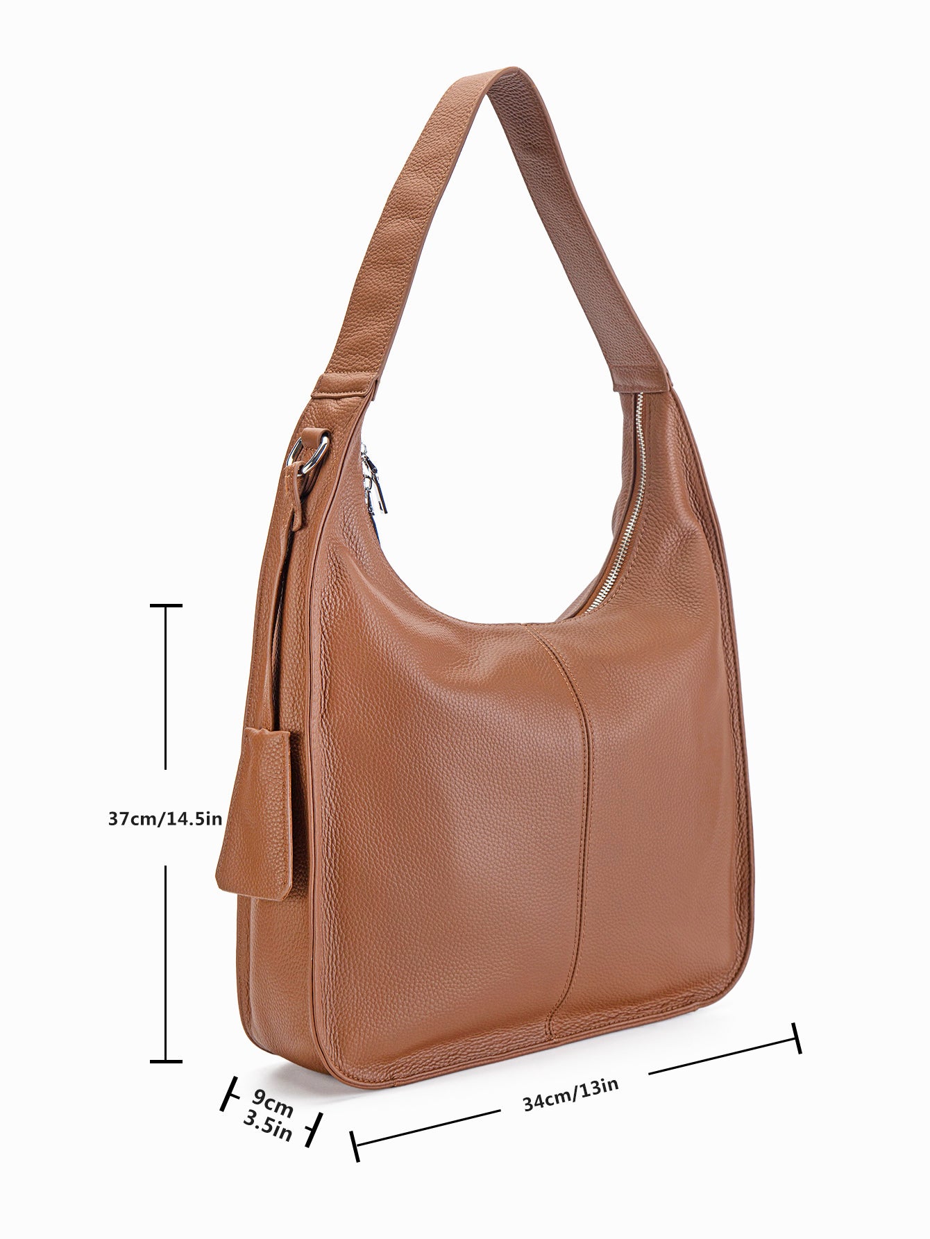 Donnain Capacious Shoulder Bags For Women Full Grain Leather