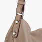 Khaki Genuine Leather Capacious Laptop Tote Bag