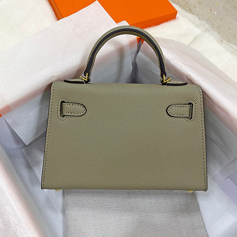 Real Calfskin Fashion Mini Handbag