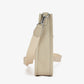Cream Calfskin Mini Size Shoulder Bag Crossbody for Women