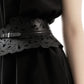 Fashion Brogue Calfskin Waist Belts