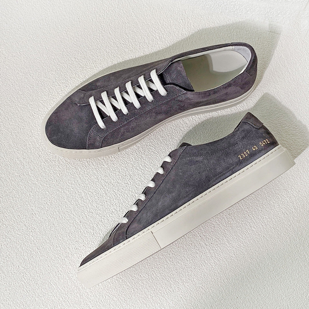 Dark Grey Basic Style Flat Sneakers